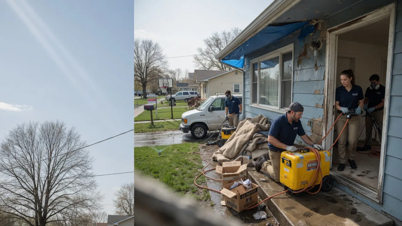 Basement Flood Cleanup in Albia, IA near me